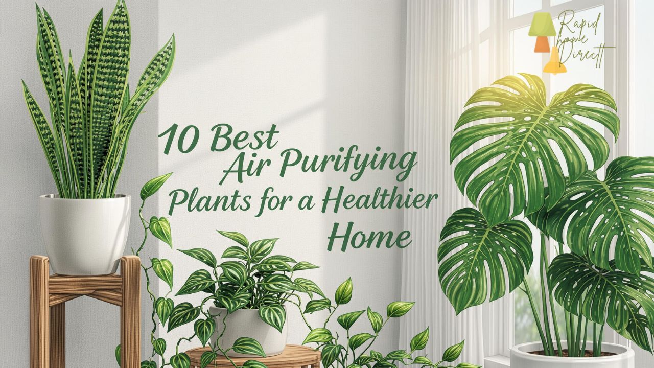 10 Best Air Purifying Plants for a Healthier Home