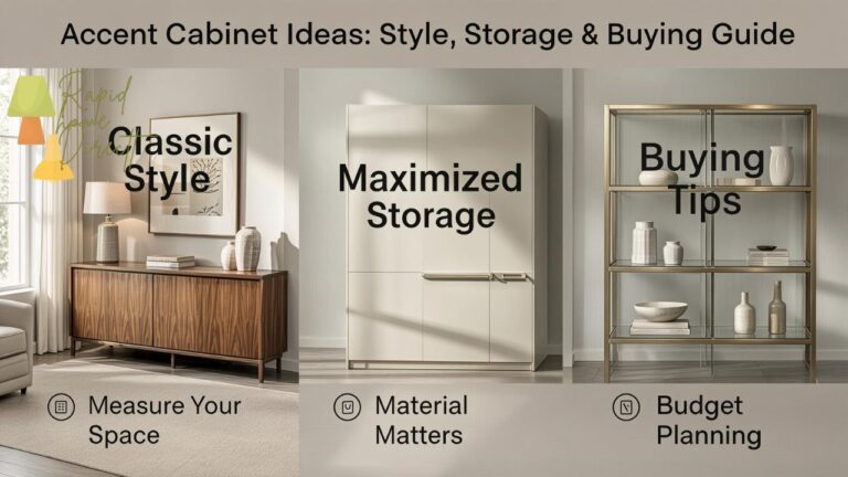 Accent Cabinet Ideas: Style, Storage & Buying Guide