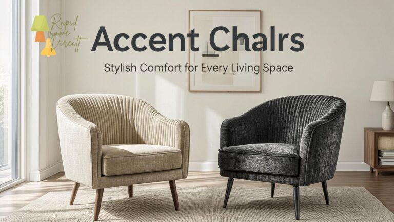 Accent Chairs: Stylish Comfort for Every Living Space