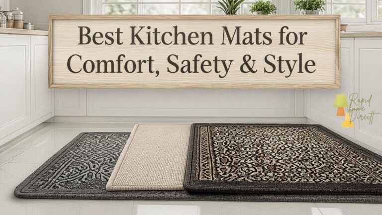Best Kitchen Mats for Comfort, Safety & Style