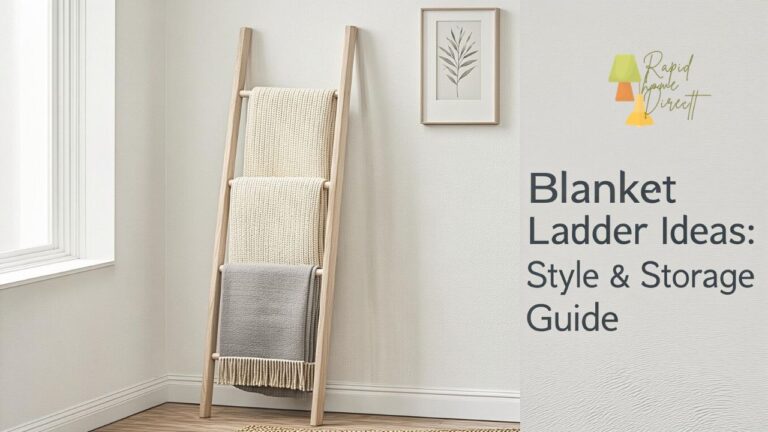 Blanket Ladder Ideas: Style & Storage Guide
