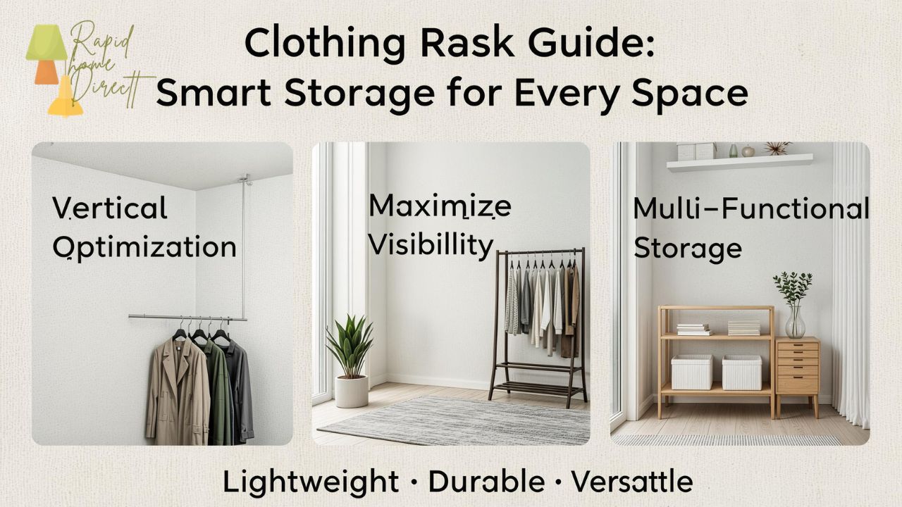 Clothing Rack Guide: Smart Storage for Every Space