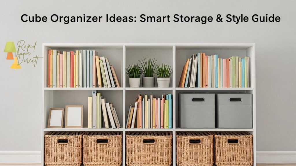 Cube Organizer Ideas: Smart Storage & Style Guide