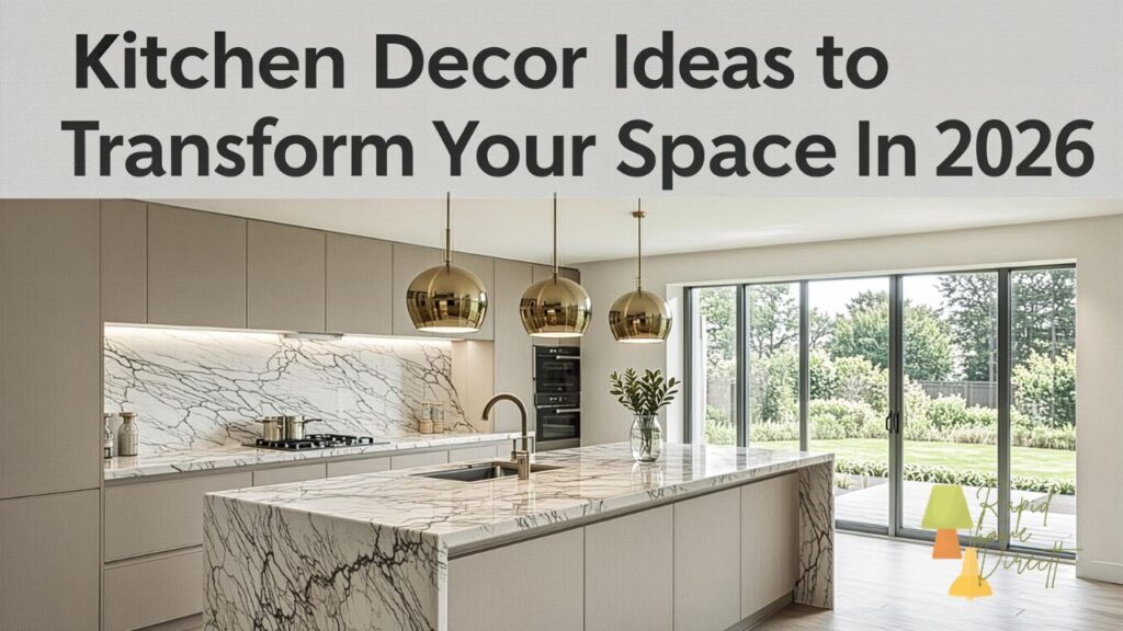 Kitchen Decor Ideas to Transform Your Space in 2026