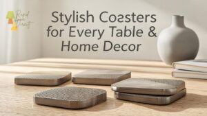 Stylish Coasters for Every Table & Home Decor