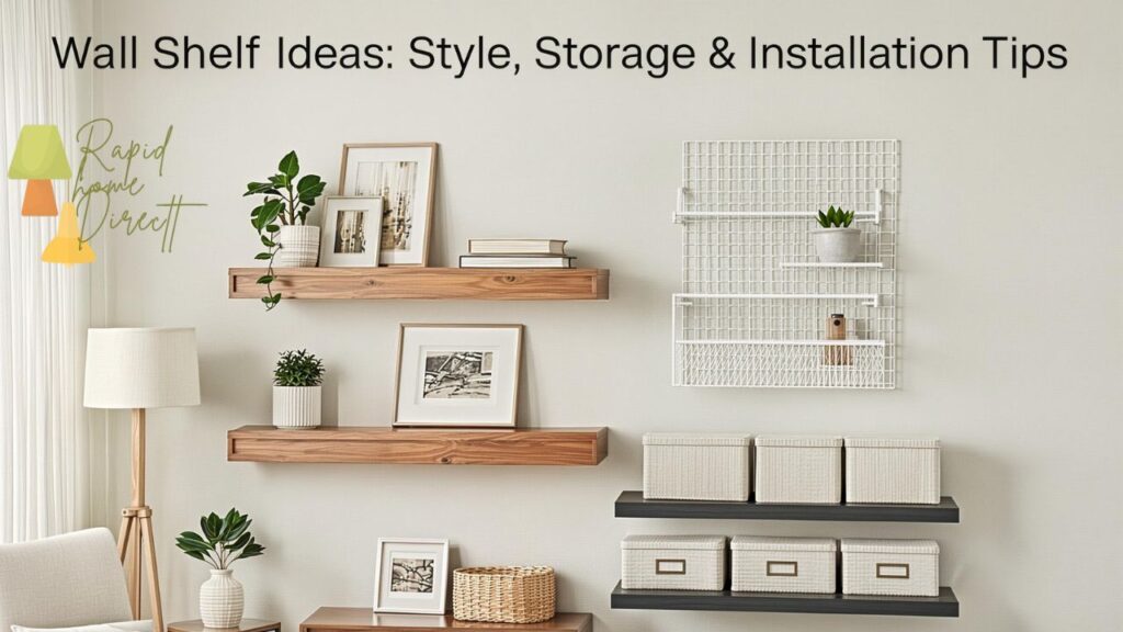 Wall Shelf Ideas: Style, Storage & Installation Tips