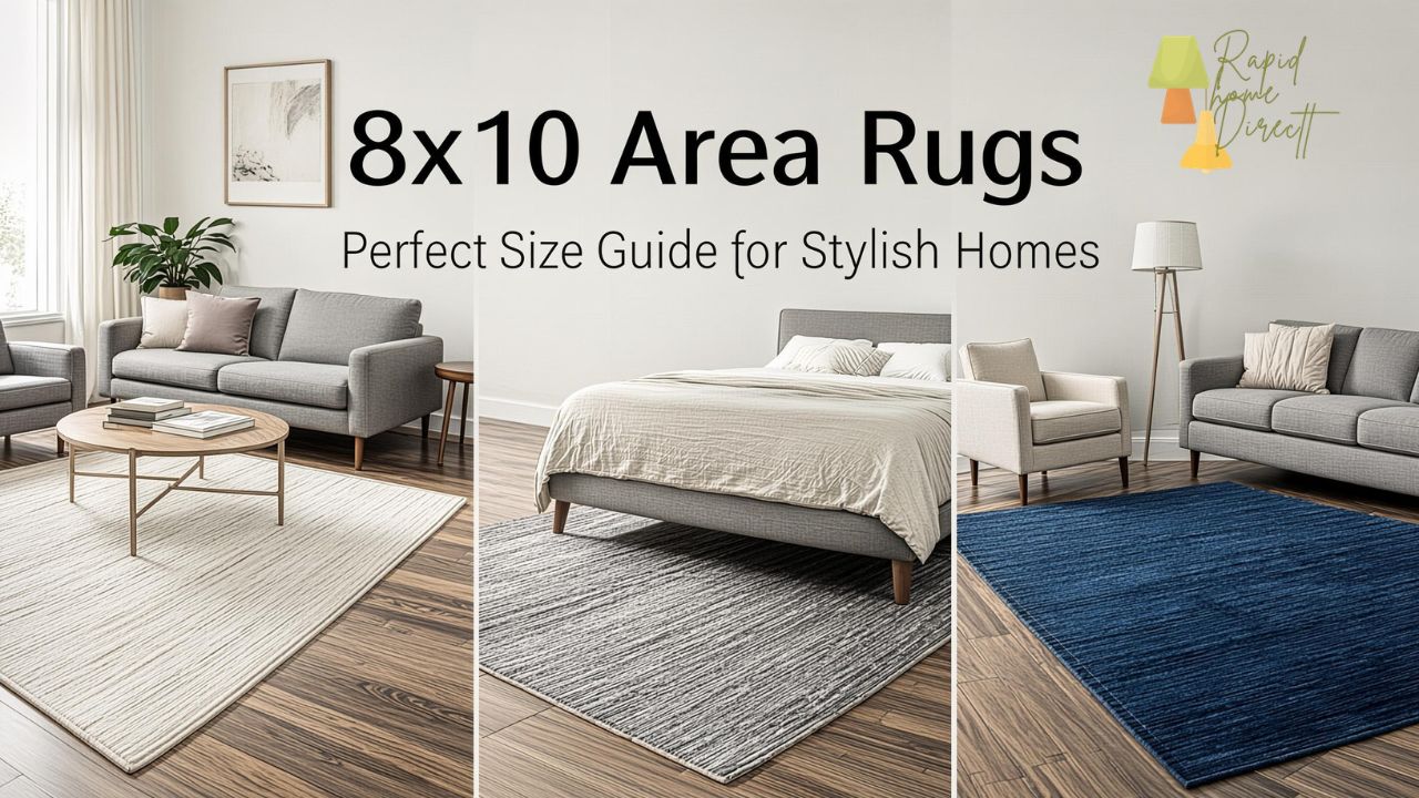 8x10 Area Rugs: Perfect Size Guide for Stylish Homes