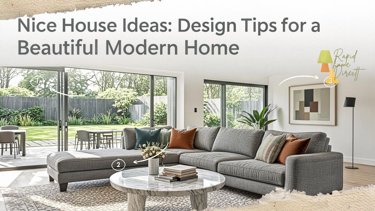 Nice House Ideas Design Tips for a Beautiful Modern Home